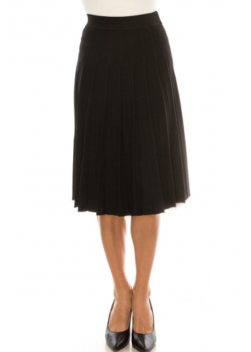 ★美品★ENFOLD BOX-PLEATS SKIRT ブラック 38 ENFOLD エンフォルドBOX-PLEATS SKIRT ブラック 38